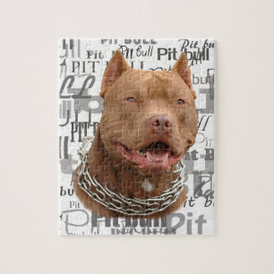 Puzzle Chien de Pitbull