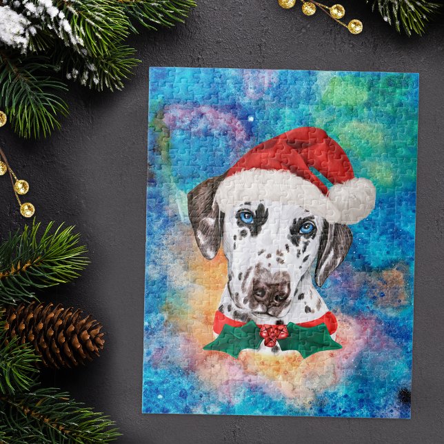Puzzle Chien de race dalmate Noël (Créateur téléchargé)