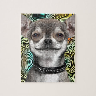 Puzzle Chien de sourire de chiwawa
