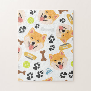 Puzzle Chien de sourire Shiba Inu