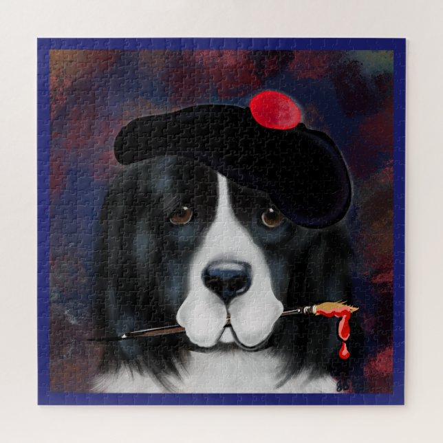 Puzzle Chien de Terre-Neuve (Horizontal)
