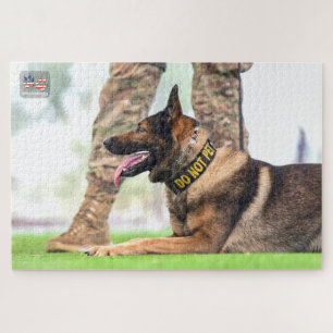 Puzzle CHIEN DE TRAVAIL MILITAIRE AMÉRICAIN (20x30 pouces