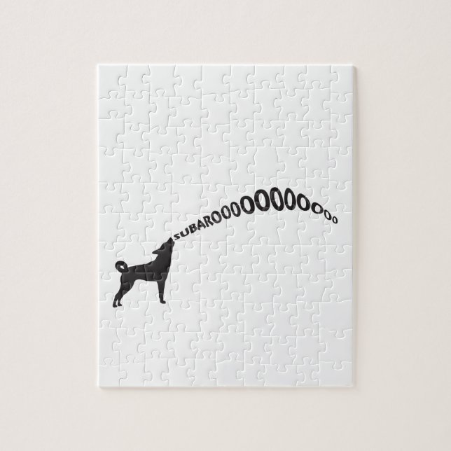 Puzzle Chien d'hurlement Subaru (Vertical)