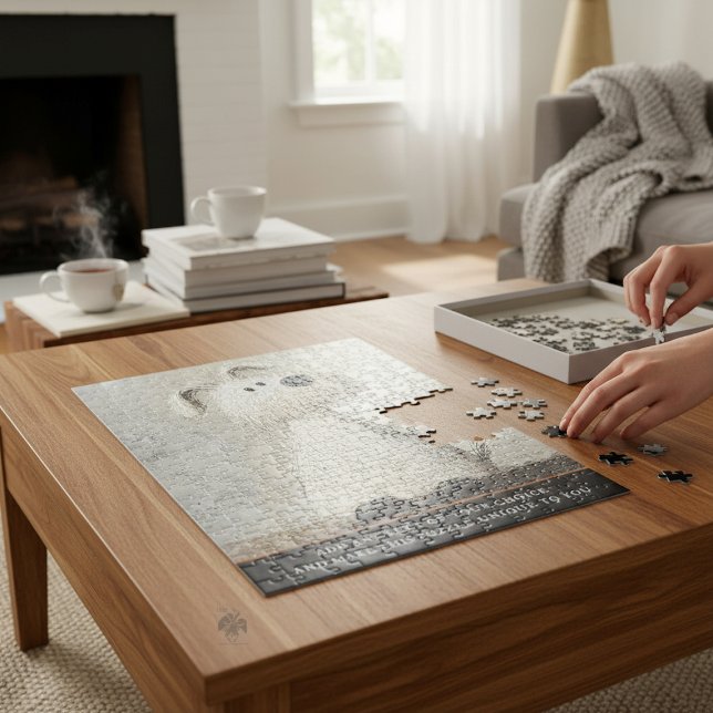 Puzzle Chien écossais adorable - Art fantaisiste (Créateur téléchargé)