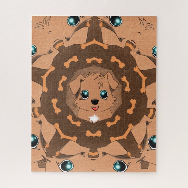 Puzzle Chien kawaii (Vertical)