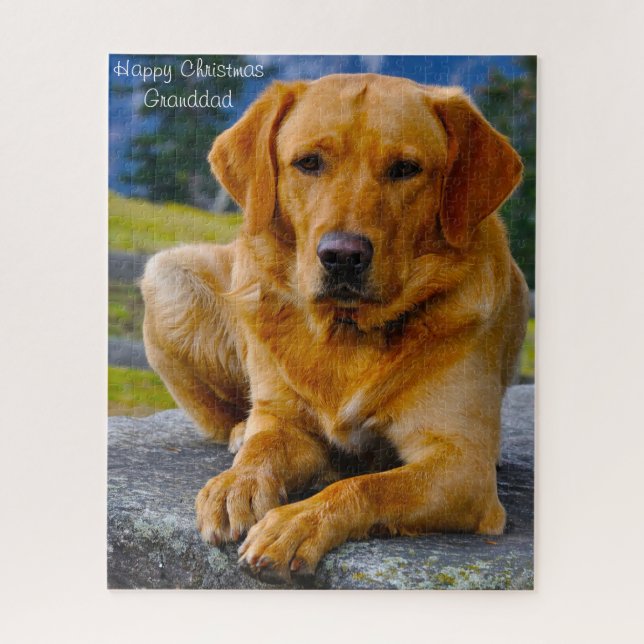 Puzzle Chien Labrador. (Vertical)