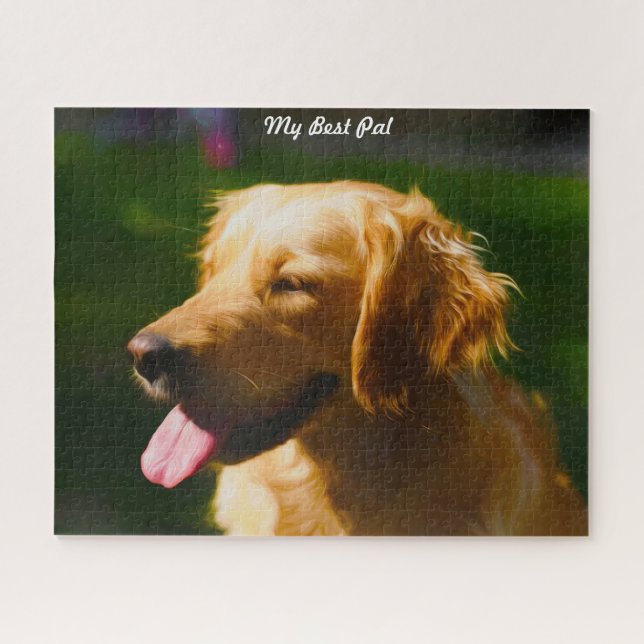 Puzzle Chien Labrador. (Horizontal)