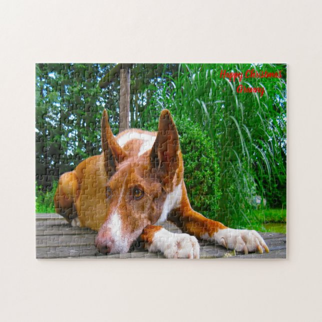 Puzzle Chien Pharaon. (Horizontal)