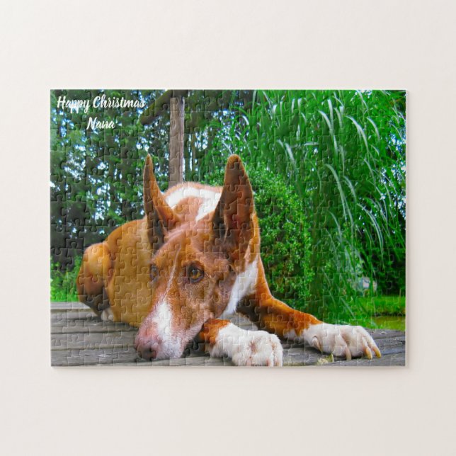 Puzzle Chien Pharaon. (Horizontal)