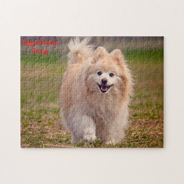 Puzzle Chien Poméranien. (Horizontal)