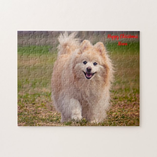 Puzzle Chien Poméranien. (Horizontal)