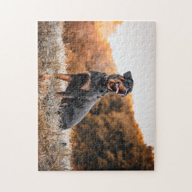 Puzzle Chien Rottweiler (Vertical)