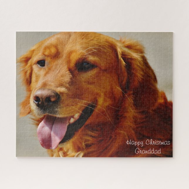 Puzzle Chien Setter Irlandais. (Horizontal)