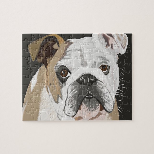 Puzzle Chien taureau anglais (Horizontal)