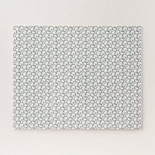 Puzzle Chiens assis dessin animé drôle