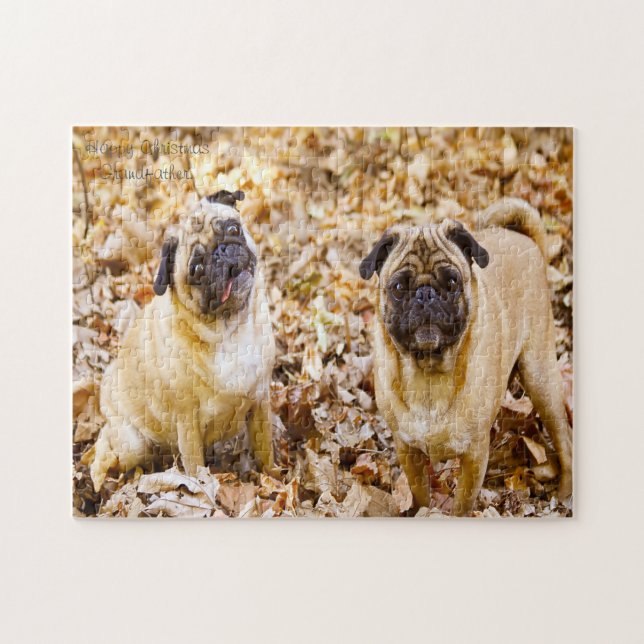 Puzzle Chiens Carlin. (Horizontal)