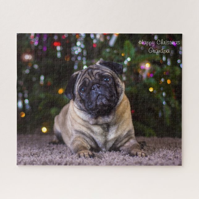 Puzzle Chiens Carlin. (Horizontal)