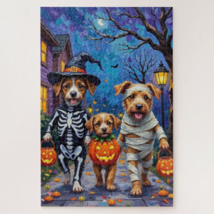 Puzzle Chiens Chinook Trick-or-Treating Costume d'Hallowe