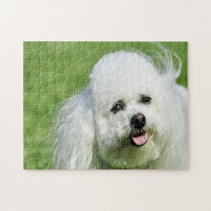 Puzzle Chiens De Bichon Frise.