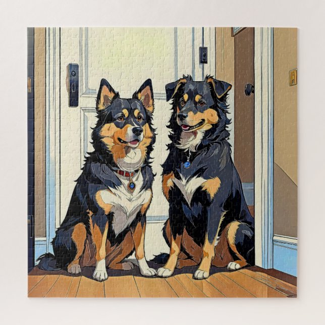 Puzzle Chiens de charme (Vertical)