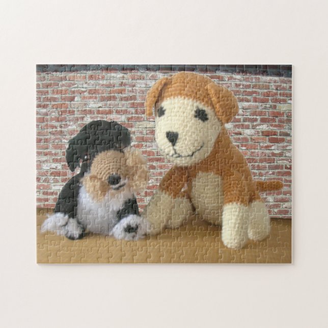 Puzzle - Chiens de jouets (Horizontal)