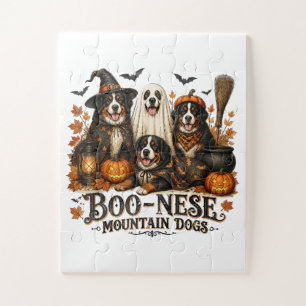 Puzzle Chiens de montagne Boo-Nese Halloween Chien Effray