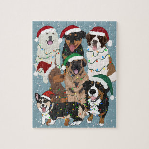 Puzzle Chiens de Noël