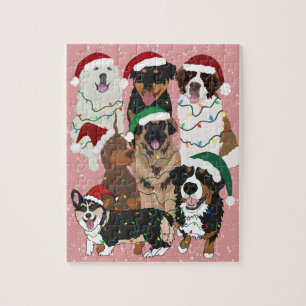 Puzzle Chiens de Noël