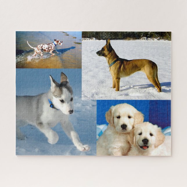 Puzzle Chiens heureux (Horizontal)