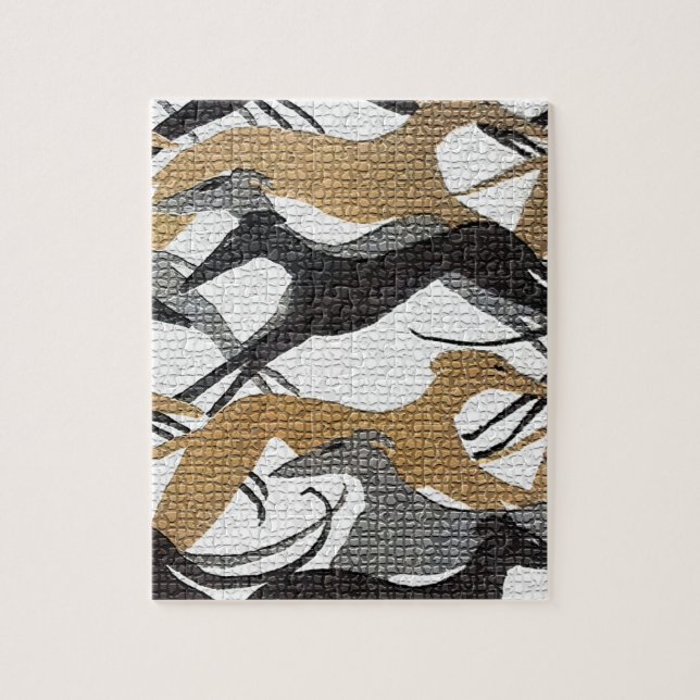 Puzzle Chiens sauteurs (Vertical)