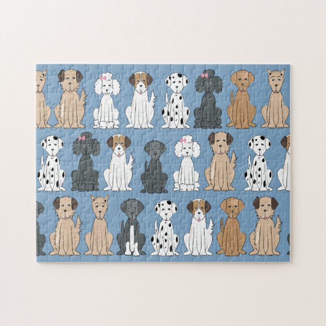 Puzzle Chiens souriants  (Horizontal)