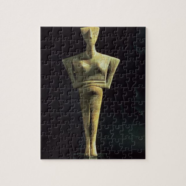 Puzzle Chiffre femelle de Cycladic, de l'île d'Amorgo, (Vertical)