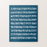 Puzzle Chiffres de Pi 3.14 Numéros mathématiques Concepti<br><div class="desc">Puzzles avec les chiffres de Pi dans le lettrage manuel amusant.</div>