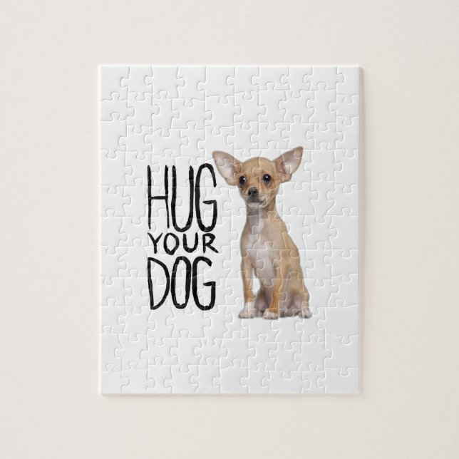 Puzzle Chihuahua (Vertical)