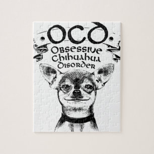 Puzzle Chihuahua obsédée par l'OCD