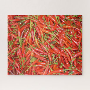 Puzzle chili rouge