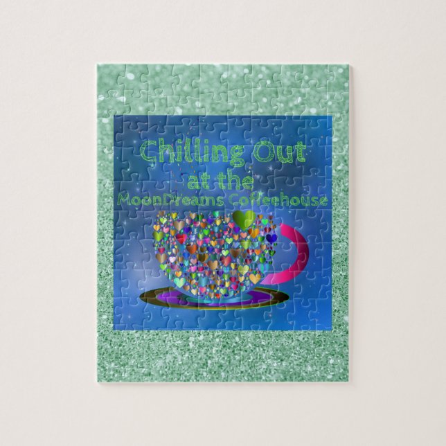 Puzzle Chilling Out au café MoonDreams (Vertical)