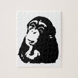 Puzzle Chimpanzé Pop Art Thinking