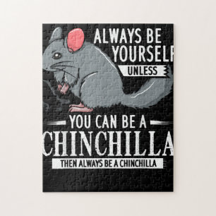 Puzzle Chinchilla Cadeau Funny mignon animal