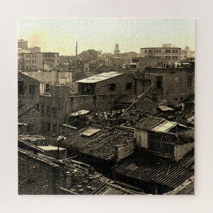 Puzzle Chine Ancien Canton ville
