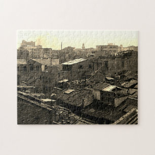 Puzzle Chine ancienne ville de Canton