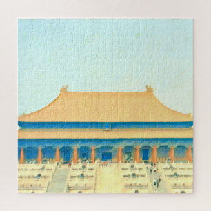 Puzzle Chine Cité interdite voyage vintage