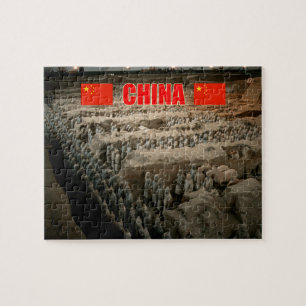 Puzzle CHINE Guerriers en terre cuite