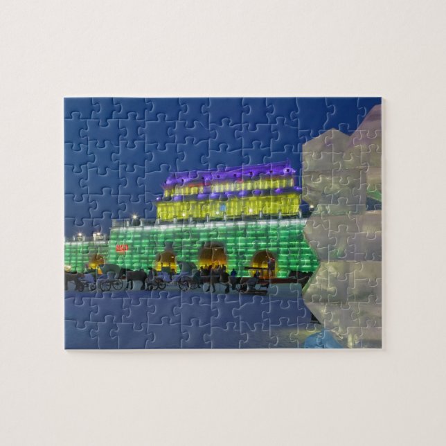 Puzzle CHINE, province du Heilongjiang, Haerbin (Harbin). (Horizontal)