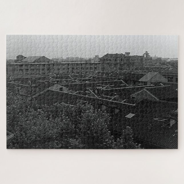 Puzzle Chine vintage Shanghai (Horizontal)