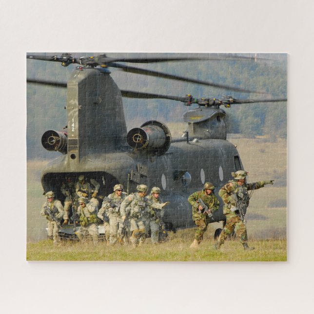 Puzzle CHINOOK CH-47D (16 x 20 POUCES) (Horizontal)