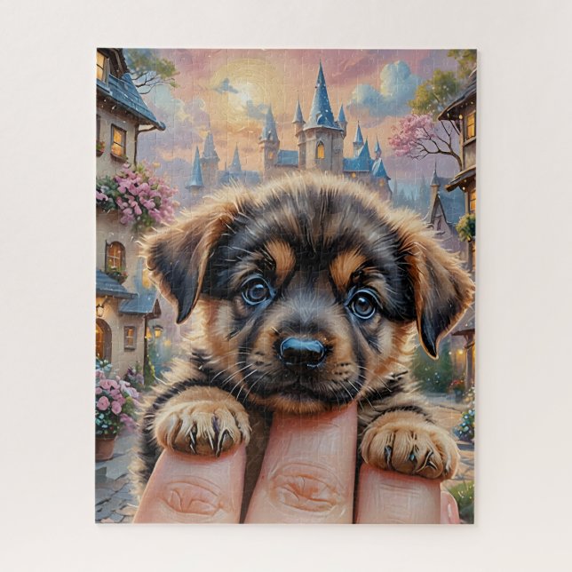 Puzzle Chiot berger allemand (Vertical)
