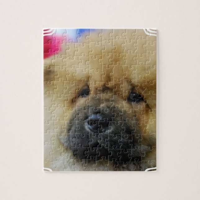 Puzzle Chiot de bouffe de bouffe (Vertical)