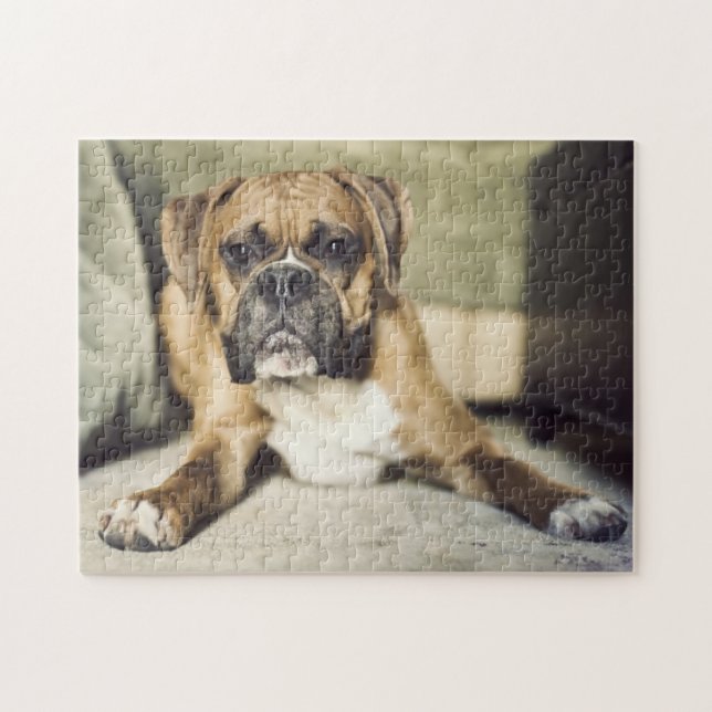 Puzzle Chiot de boxeur de faon (Horizontal)
