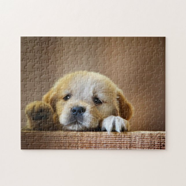 Puzzle - Chiot Mignon (Horizontal)
